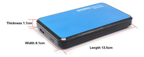 Caja De Disco Duro Pro High- Usb 3.0 Hdd 2.5