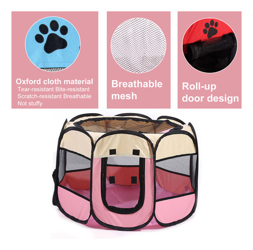 Parque Infantil Portátil, Plegable, Impermeable, Para Mascot