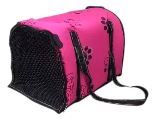 Guacal Maleta Cargador Malla Para Perro O Gato 25x30x45cm