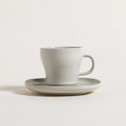 Budapest Grey | Set X 6 Taza Y Plato 210 Ml (cod 511900)