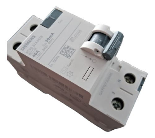 Dispositivo Dr Bipolar 40a 30ma 5sv53140mb Siemens