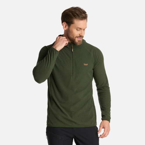 Polerón Hombre Jacaranda Nano-f 14 Zip Hoody Verde Lippi I25