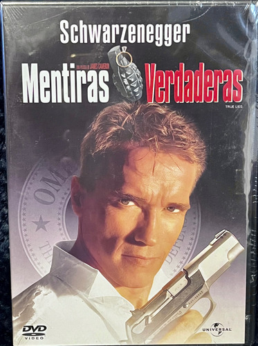 Película Original Dvd Mentiras Verdaderas. 1994. Sellada (Usado)