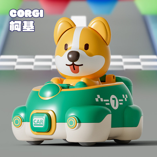 Friction Powered Corgi Toy Car Educational