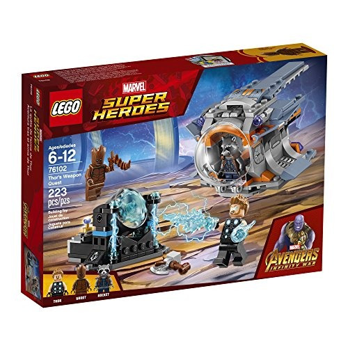 Lego Super Heroes Thor's Weapon Quest 76102 Kit 223 Piezas