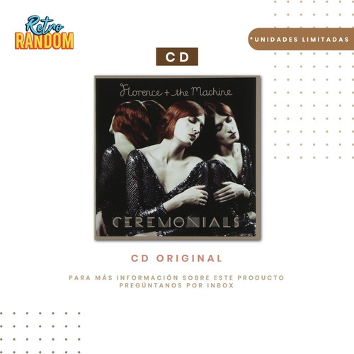 Florence + The Machine - Ceremonials / Cd Nuevo Original 