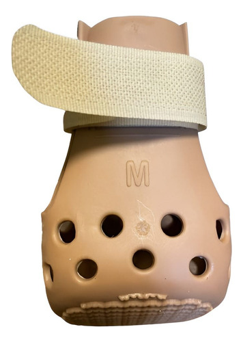 Botitas Zapatos Para Perros Mascotas Zapatillas Beige S