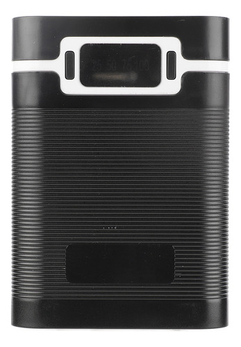 Capa Externa Preta Preta Com Bateria Diy Power Bank, 4 Unida