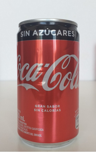 Coca Cola Lata 220 Sin Azucares Bajo El Cuello 3*serie (192)