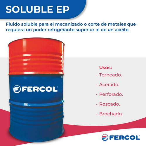Aceite Soluble Ep Torneria Refrig Emulsion Blanca X 200 Lt P
