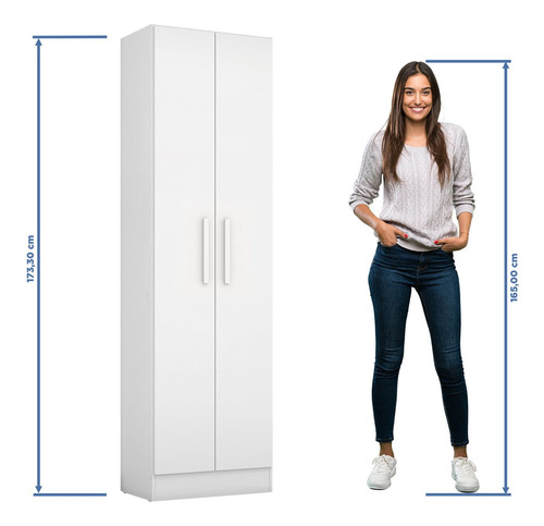 Armário Multiuso Escritório Nt4045 Com 2 Portas E Wt