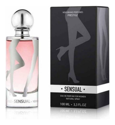 New Brand Prestige Sensual Mujer Edp 100ml Silk Perfumes