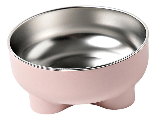 Tazón De Agua Tazón De Gato Desmontable Rosa