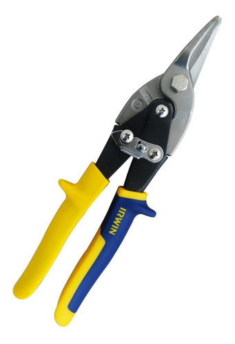 Irwin Tesoura P/ Chapa Tipo Aviacao Cabo Amarelo Corte Reto