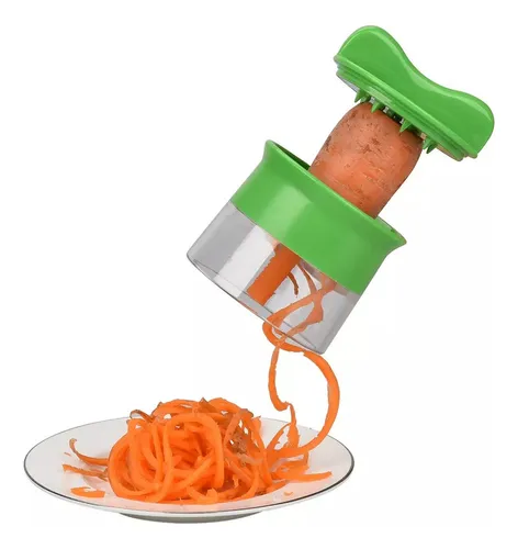 Cortador Manual En Espiral Para Espaguetis Con Verduras Kitc