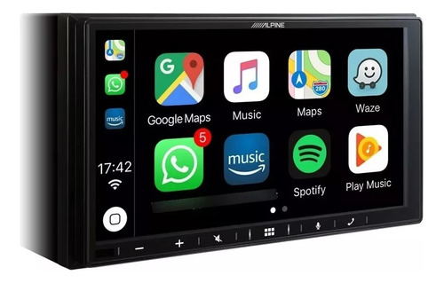 Estéreo Alpine Ilx-w650 Doble Din Apple Carplay  Sonocar