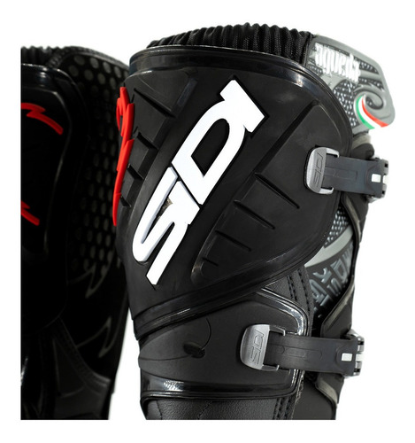 Botas Moto Agueda Negro Negro Sidi Original