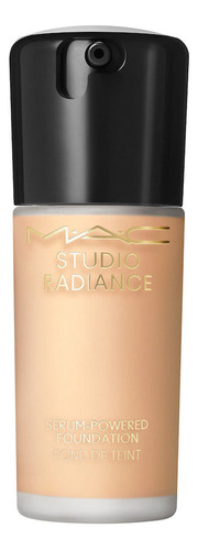 Base de maquiagem em base líquida M·A·C Cosmetics Studio Radiance Base Facial Base Hidratante MAC Studio Radiance Serum-Powered