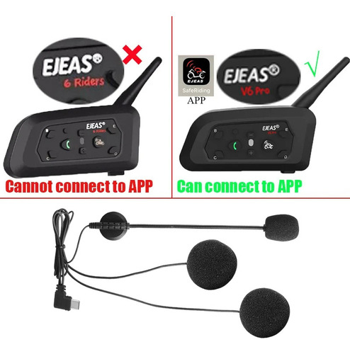 Auriculares Tipo C Ejeas V6 Pro, Micrófono Y Accesorios De I