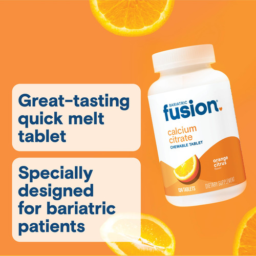 Tableta Masticable Bariatric Fusion Citrato De Calcio 1300 M