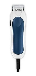 Cortadora de pelo Wahl Home Mini Pro 9307-108 blanca y azul 120V