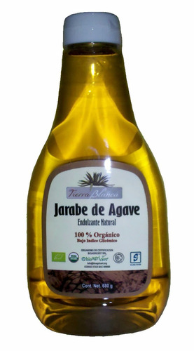 Miel / Jarabe De Agave Organica 100% Pura 680 Gramos