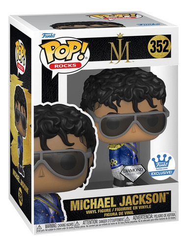 Funko Pop Michael Jackson #352 Diamond Funkoshop Grammys Awr