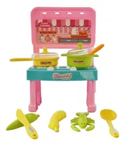 Comprar Cocinita Mini Chef Cocina Mas Accesorios Niña Niño Mvd Sport