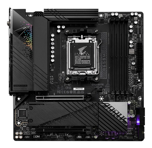 Placa Mãe Gigabyte B650m Aorus Pro Ax, Ddr5, Microatx, Am5