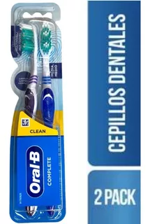 2 Cepillos Dentales Oral B Clean Complete Medio