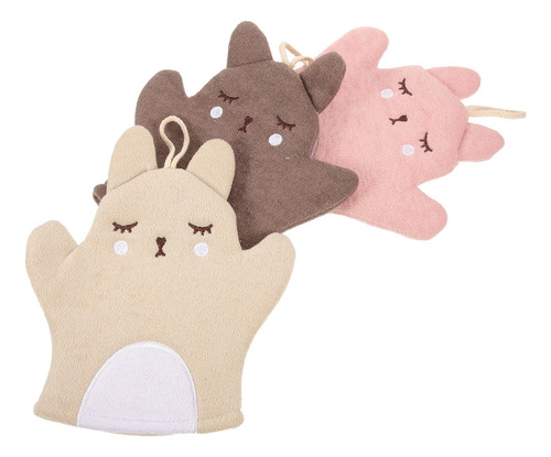 Guantes De Baño Toallas Suaves 6 Unidades Guantes De Baño