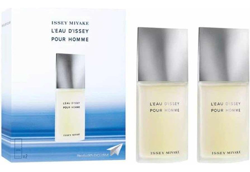 Perfume Isael Miyake Edt Travellers DĂșo Set 2x40ml Volumen De La Unidad 40 Fl Oz