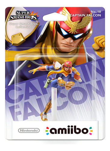 Amiibo Captain Falcon Super Smash Bros