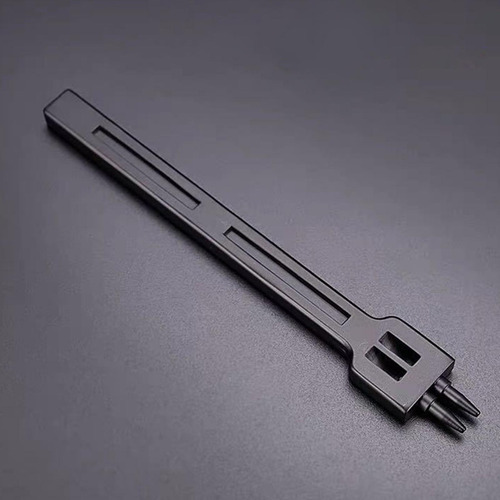 De Couro, De Ponta De Ferramenta Durável 4mm 2 Pinos Preto