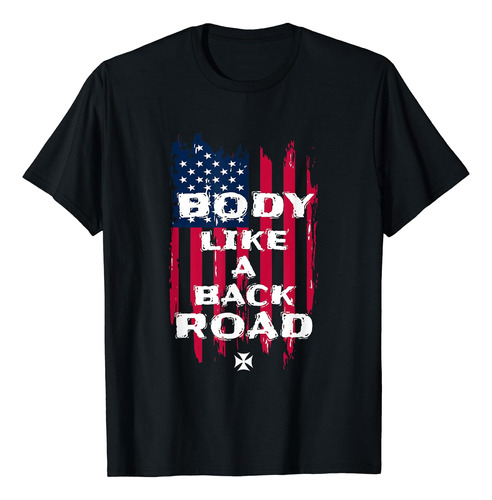Cuerpo Como Un Camino Secundario, Camiseta Cool Country Con 
