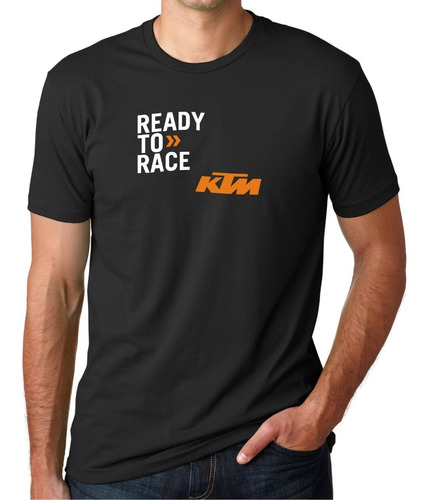 Remera Ktm Racing Moto 100% Algodón Calidad 