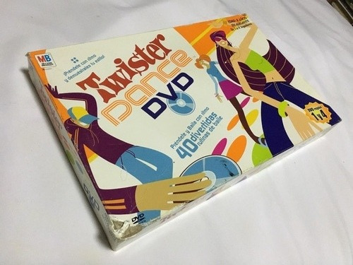 Twister Dvd De Hasbro Juego De Mesa (Usado)