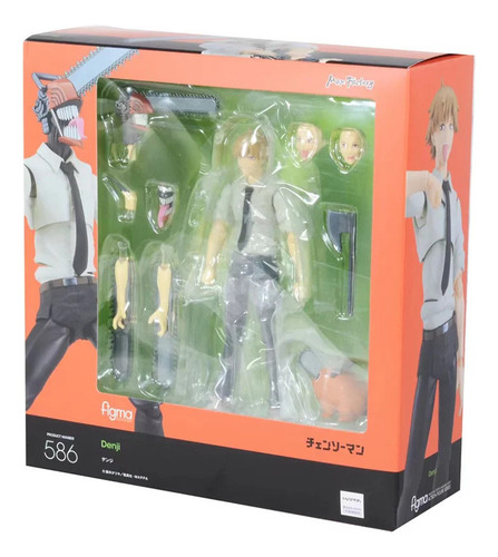 Figura De Acción De Anime Figma 586 Chainsaw Man Denji,
