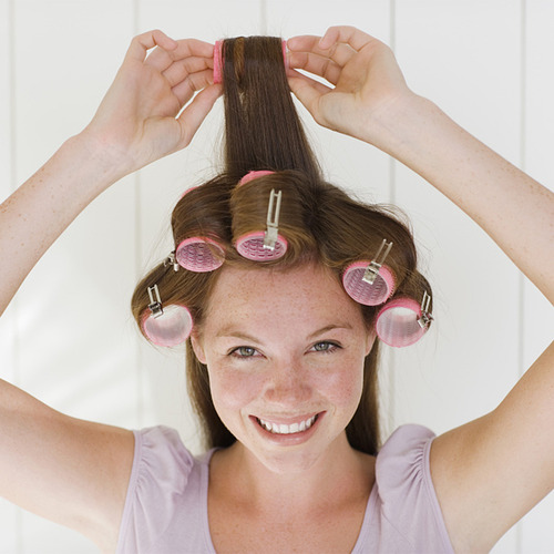 Modelador De Cabelo De Plástico Autoadesivo Bangs Roll