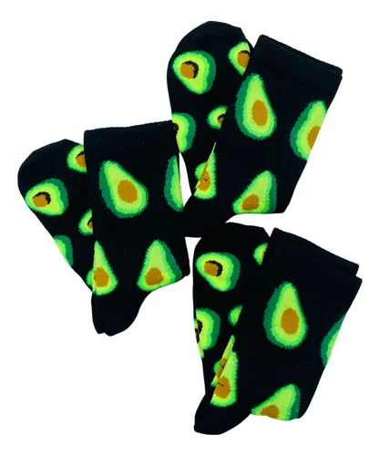 Medias Con Diseños De Aguacates 