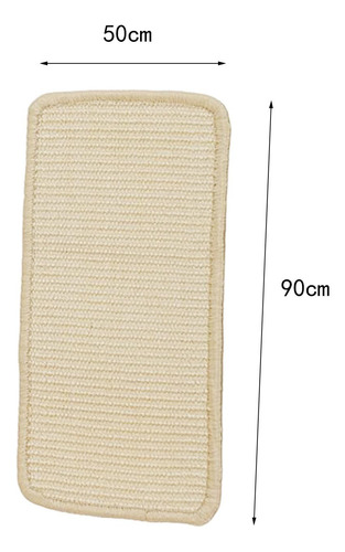 Tapete Para Arranhar Sisal Para Gatos Almofada 50cm X 90cm