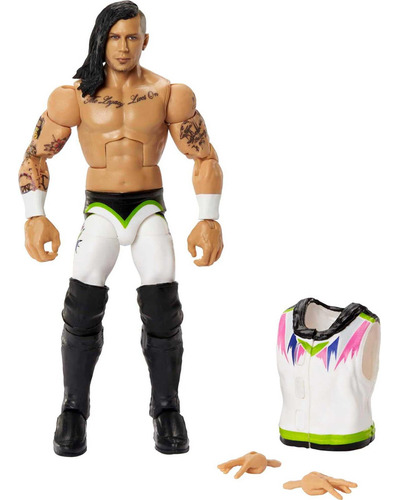 Mattel Wwe Nash Carter Elite Collection Figura De Acción, R