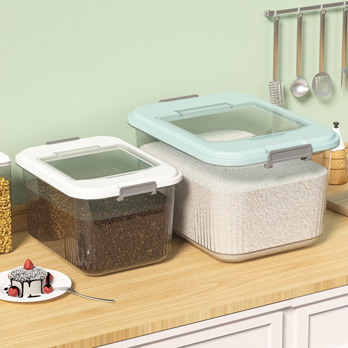 Contenedor De Almacenamiento De Arroz En Grano, 17,5 Kg