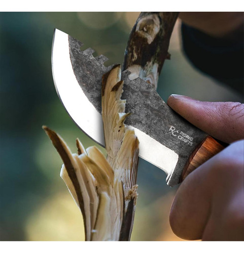 Cuchillo Rastreador Rising Crafts 21.6 Cm Full Tang Camping