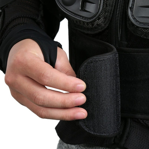Chamarra Con Protecciones Motociclista Armadura Esqueleto