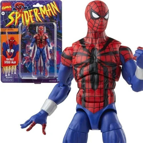 Spider Man Retro Marvel Legends Ben Reilly Hombre Araña