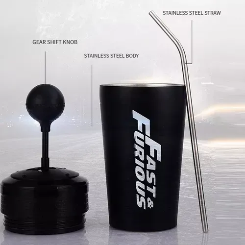 Vaso Térmico De 500 Ml Con Caja De Cambios/fast Furious E