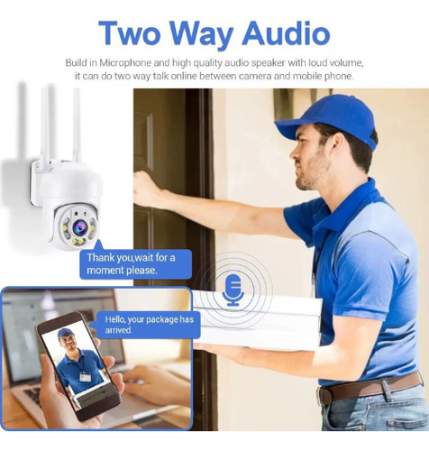 Kit Camara De Seguridad Domo 360o Oryx 5mp Wi-fi 1080phd X3u Blanco