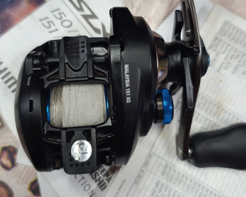 Carretilha Shimano Slx Dc 151 Xg Esquerdo Preto Esquerdo (Usado)