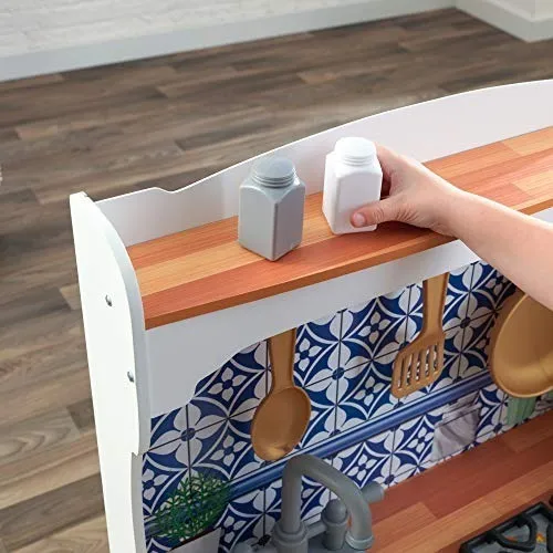 Cocina de madera kidkraft con accesorios hotsell